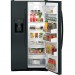 GE PSCF3RGXBB Profile Series 23.3 cu. ft. Counter-Depth Side by Side Refrigerator in Black